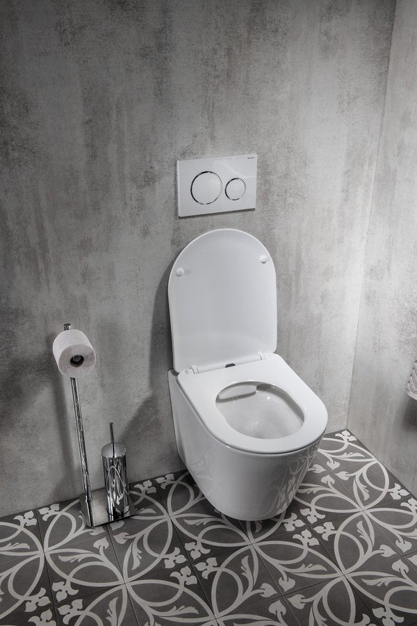 Wandtoilet Paco 36x53cm Wit Randloos