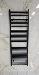 Radiator Luzi Lydia mat zwart 180x60 incl. bevestigingsset