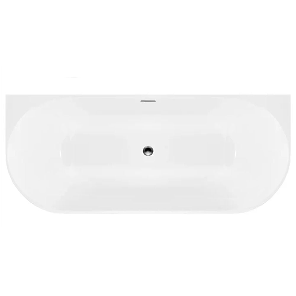 Rea Halfvrijstaand Bad Capri Slim 150 x 75 x 58 cm