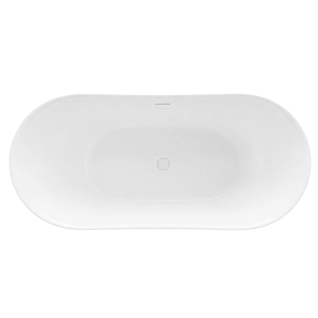 Rea Vrijstaand Bad Ferrano Slim Nature 170 x 73 x 71 cm