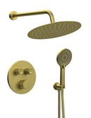 Inbouw thermostaat douchekraan (2-weg) Sapho (Mat Goud)