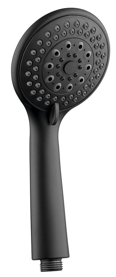 Sapho Massagehanddouche 3 standen Ø 100 mm ABS Mat Zwart