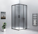 Sigma Simply Douchescherm Hoekinstap 120x110x190 Cm Met Schuifdeur Chroom