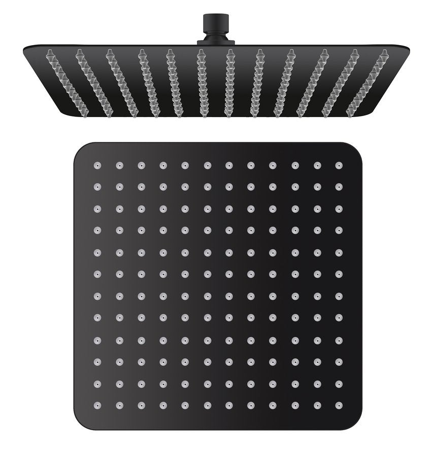 Sapho Regendouchekop 30 cm Mat Zwart