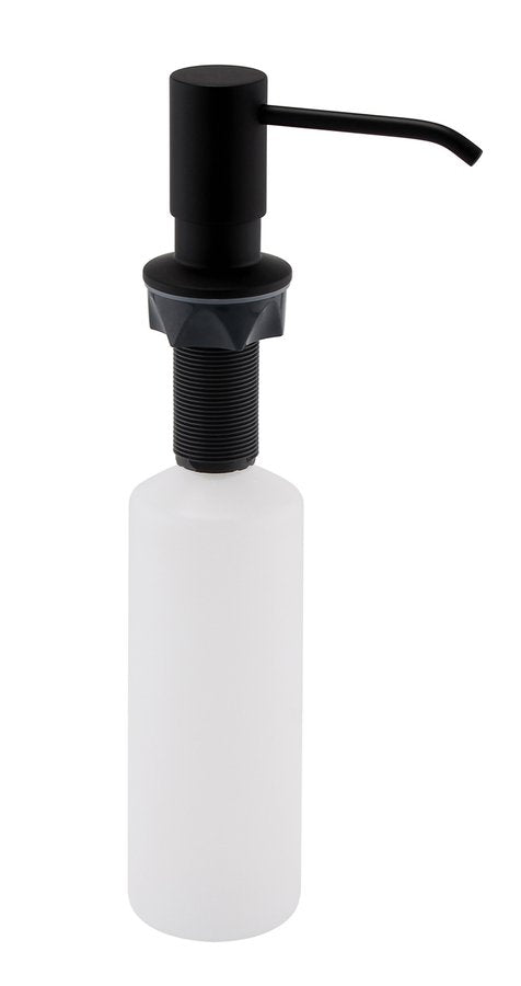 Inbouw zeep dispenser Mat zwart PVD