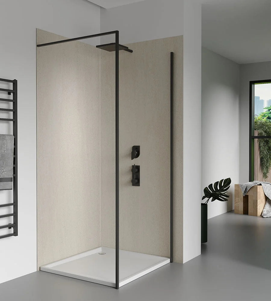 SPC Wandpaneel Marmer Look – Japandi 'Aquiles Stone' Zand Beige (260x120 cm)