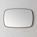 Spiegel element Luzi Gun Metal 140x65x4,5 cm met LED verlichting