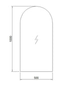 Spiegel Gate Indirecte LED Verlichting, 3 Kleuren & Dimbaar