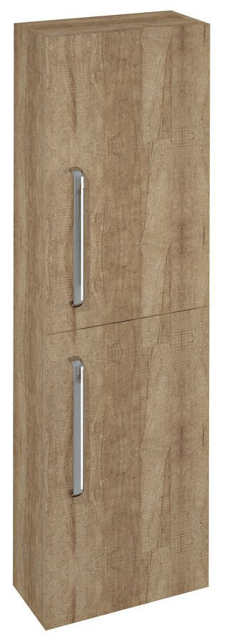Sapho Theia Hoge Kast 40x20x140 Cm Bruin