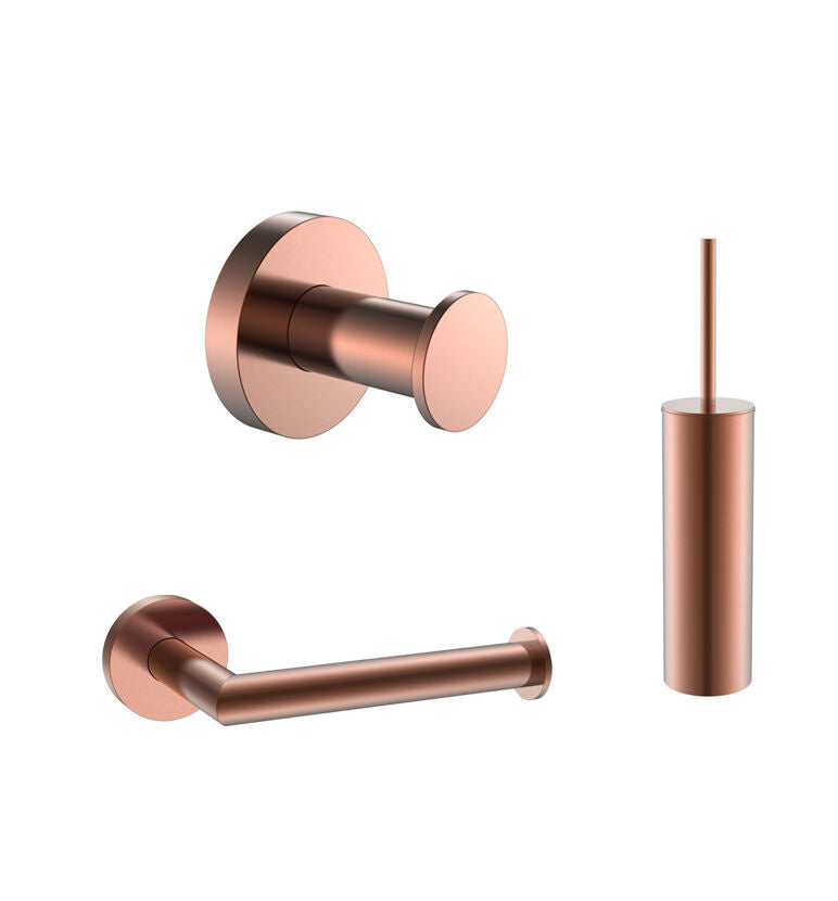 Luzi toilet accessoires set Rond Div. kleuren