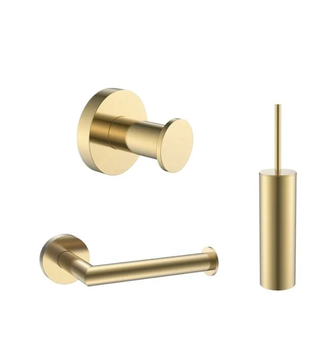 Luzi toilet accessoires set Rond Div. kleuren