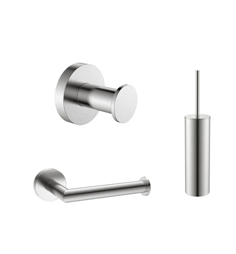 Luzi toilet accessoires set Rond Div. kleuren