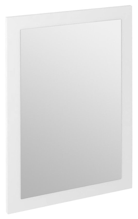 Treos Rechthoekige Spiegel In Gelamineerd MDF Frame 75 X 50 Cm Wit