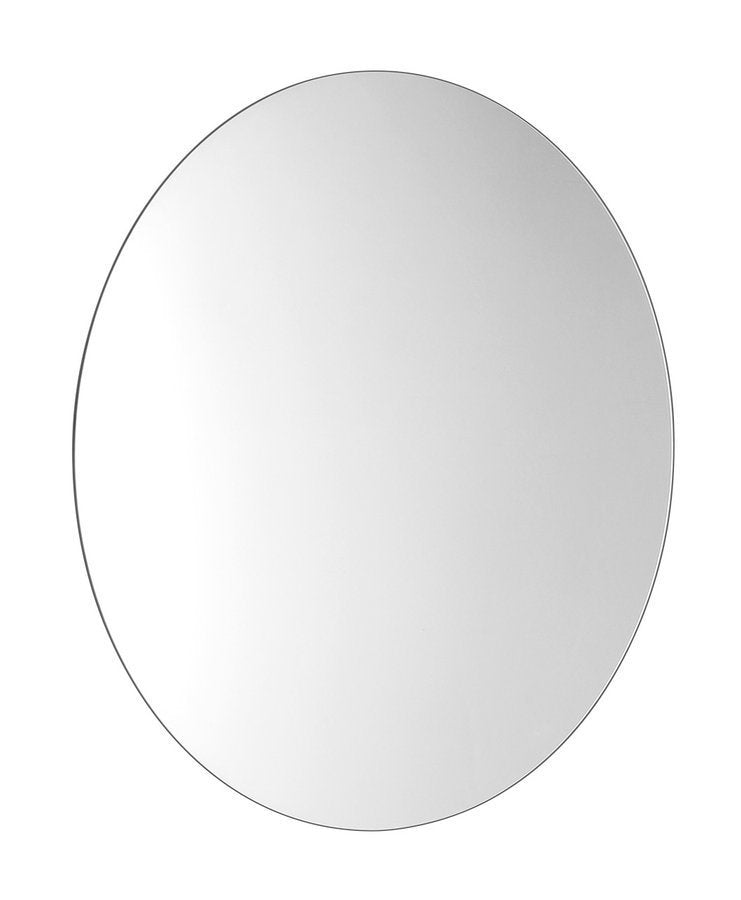 Velur Ronde Spiegel Met LED Verlichting 60 Cm