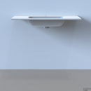 Arcqua Pakaru Wastafel Keramiek Wit 1 Kraangat (120cm 2 kraangaten)