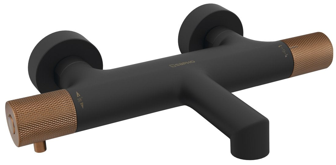 Sapho Solaris Wand badmengkraan (Mat Zwart / Koper)