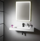 Sapho Skara Badmeubel 80x45x50 Cm Mat Zwart