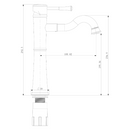 ATENA Hoge Wastafelmengkraan S-uitloop