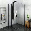 Douchecabine Zoom Line Mat Zwart 110x80 L/R variant