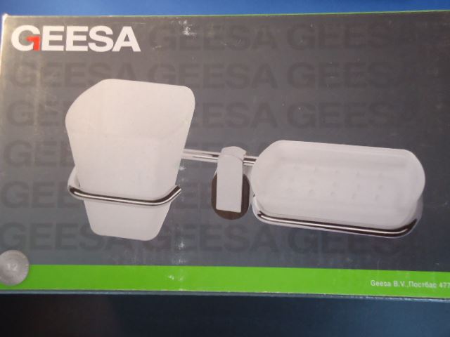 Geesa beker en zeephouder Pulse