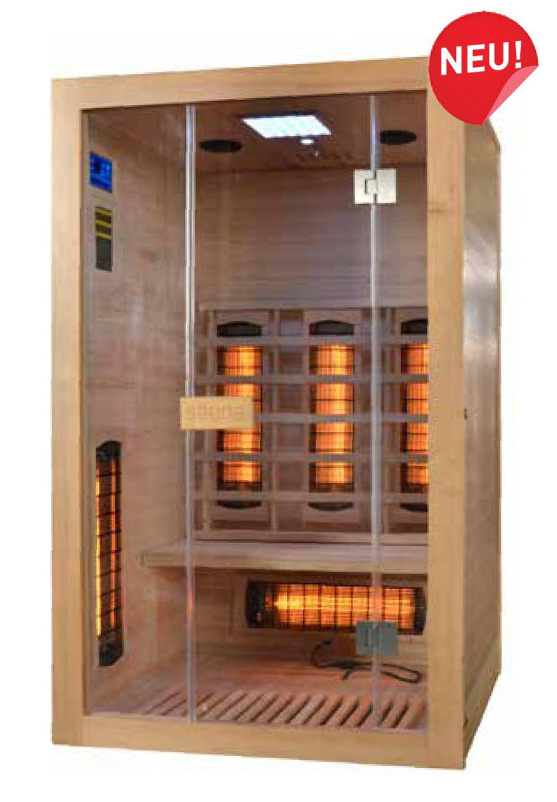Sauna Malmö 120x105x190cm AR 2 persoons infrarood design Augmented Reality