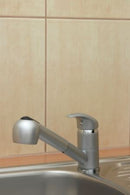 Keuken mengkraan Sanipool Alto Sati Doccia met eenhendel bediening en voorspoeldouche RVS