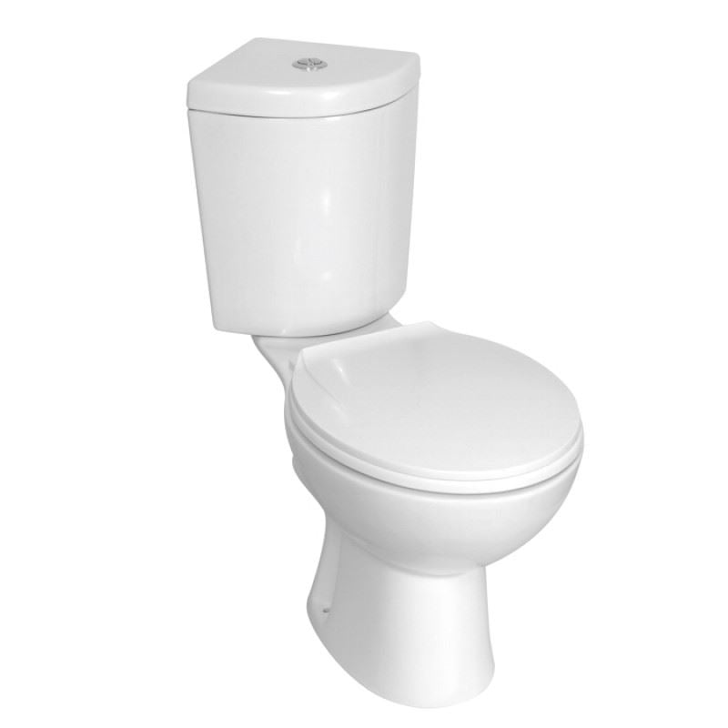 Staand Hoektoilet Kerra Corner Met PK Met Reservoir