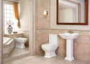 Staand Toilet Kerra Kleopatra Met Waterbesparend Reservoir