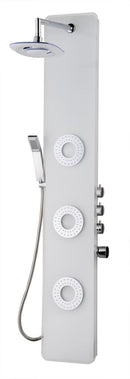 Douchepaneel Kerra Tore White + massagejets
