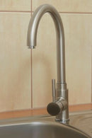 Hoge keuken mengkraan Logé Boston RVS Look