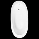 Kerra Pola vrijstaand bad 170x80cm wit