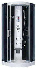 Gesloten douchecabine kwartrond 90x90 Kerra Leticia