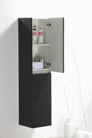 Kolomkast greeploos Luzi Trendline 160x35x35 Antraciet