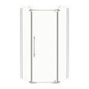 Kerra Glasgow douchecabine vijfhoek 90x90x190cm helder glas