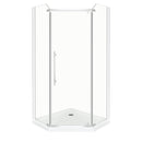 Kerra Glasgow douchecabine vijfhoek 90x90x190cm helder glas