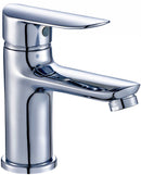 Wastafel mengkraan éénhendel Luzi Appia chroom + waste