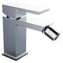 Bidet kraan vierkant Luzi Kvadrato Chroom