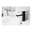 Wastafel mengkraan éénhendel Luzi Raila mat zwart/chroom