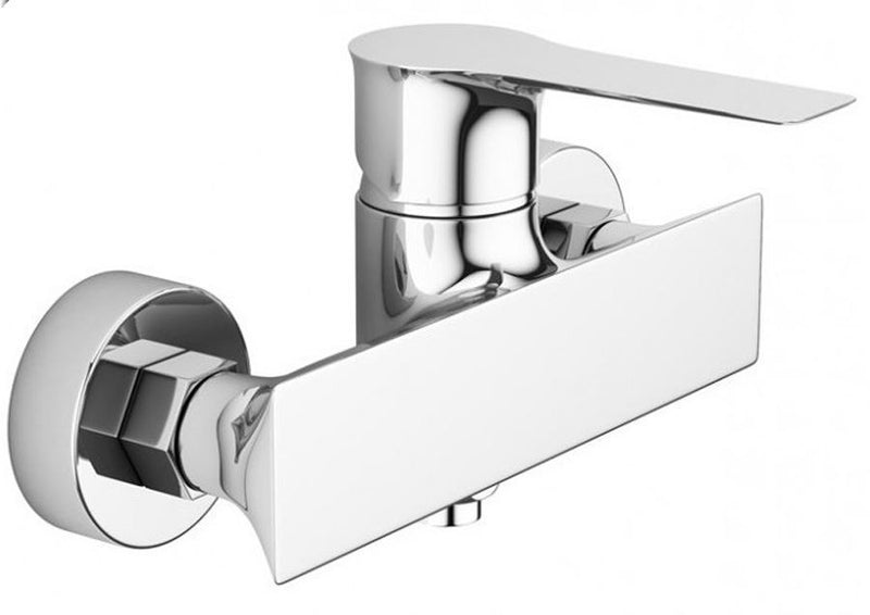 SCHÜTTE Athos Douchekraan - Mengkraan - Hartafstand 150 mm - Chroom SCHÜTTE Athos Douchekraan - Mengkraan - Hartafstand 150 mm - Chroom
