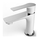 Wastafel mengkraan éénhendel Luzi Raila wit chroom