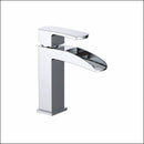 Waterval wastafel mengkraan Luzi Rambo eenhendel  chroom