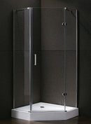 Luzi Cinq vijfhoek douchecabine 90x90x192