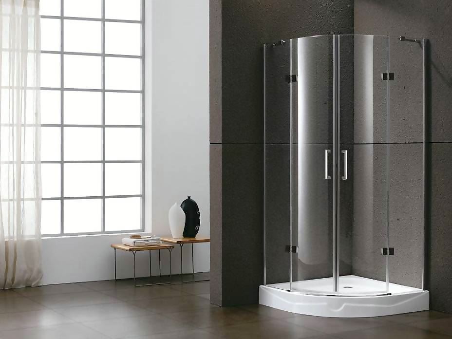 Luzi Ronda douchecabine kwartrond 90x90 2 deurs