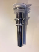 BD Just-Solid Waskom/Clic waste Z/overloop Mat Wit