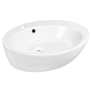 Opbouw waskom 60x47x14.5 wit Kerra KR 726 met kraangat