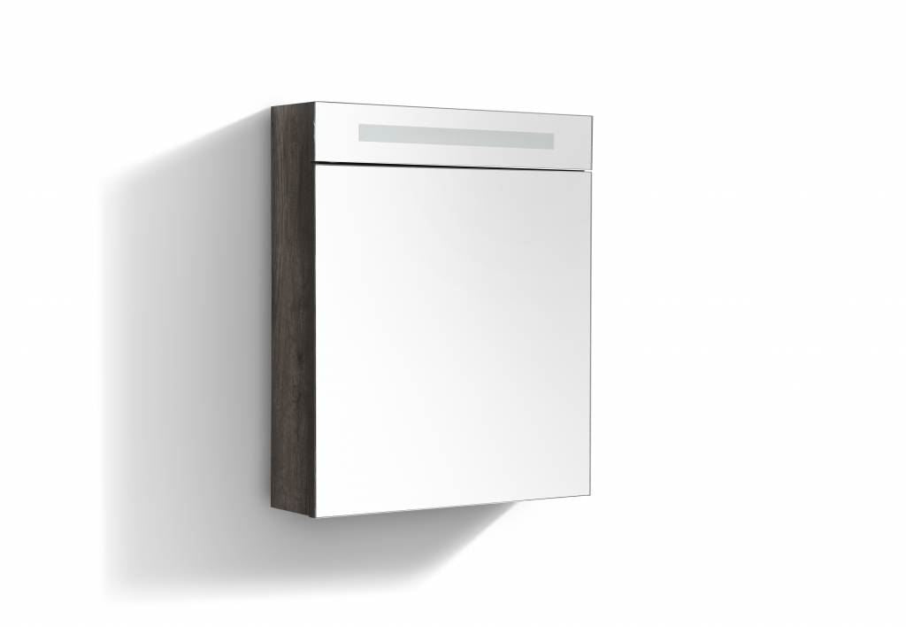 Detailweergave Luzi Century Oak spiegelkast Neutraal