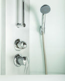 Complete douchecabine 90x90x230 kwartrond Strada