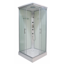 Gesloten douchecabine 90x90x210 kitvrij vierkant Twist 2