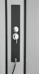 Douchecabine Gesloten SKY2 90x90x225 kitvrij vierkant zwart