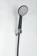 Douchecabine Gesloten SKY2 90x90x225 kitvrij vierkant zwart